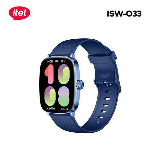 itel Edge S1 ISW-033 – 1.96” AMOLED, BT Calling, IP68 Smartwatch