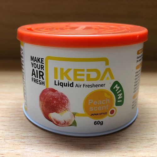 Ikeda Car Air Freshener Peach Fragrance- 60g