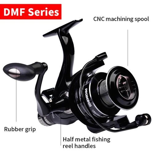 Generic Proberos Spinning Reel 13-19kg Max Drag Fishing Reel 3000-6000  Series Metal Spool Fishing Wheel 41bb Cnc Machine Saltwater Reel