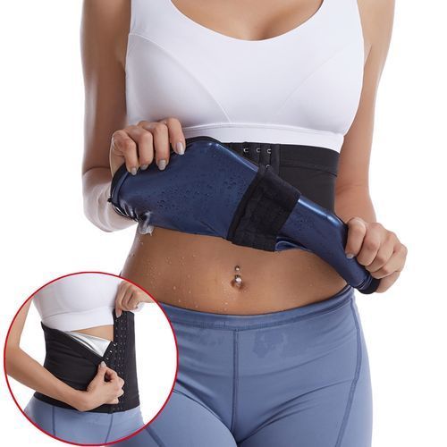 Mens Sweat Body Shaper Stomach Fat Burner, Best Abdominal Trainer for  Weight Loss Zipper Waist Trainer 