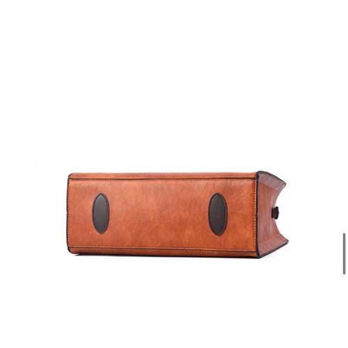 product_image_name-Fashion-Ladies Handbag PU Leather Top Handle Satchel Shoulder Bag-3