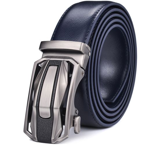 Generic Ratchet Dress Genuine Leather Belts For Men With Automatic ...
