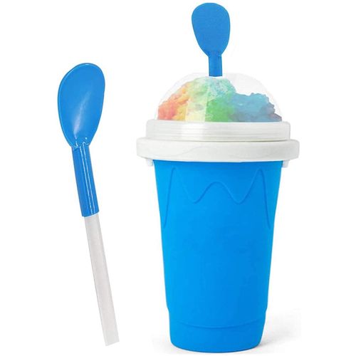 Slushy Maker Cup,Slushy Maker Squeeze Cup,Quick Frozen Smoothies Cups Frozen Magic Cup,Summer Juice Ice Cream Cup,DIY Homemade Smoothie Cups