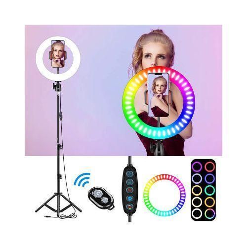 product_image_name-Generic-Camera Filter 10'' Inch Rgb Ringlight - Ring Light With Tripod Stand-7