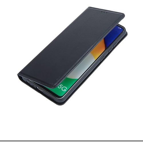 product_image_name-Samsung-S22 Ultra Open & Close  Silicone Phone Case & Pouch RICH BOSS - High-Quality Artificial Leather Case Designed, Featuring RFID Blocking, a Card Slot, a Kickstand, And Strong Magnetic Closure, Providing Shockproof Protection. (SAMSUNG) - ( Black )-2