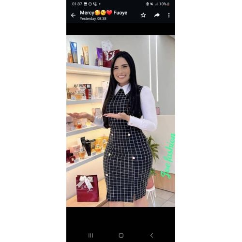 product_image_name-Fashion-Stunning  And Unique Office Dress-1