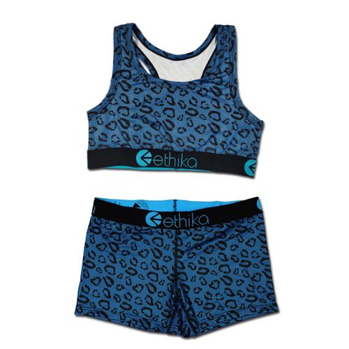 Fashion Ethika New Popular Young Lady Sleeveless Colorful 2 Pieces Women  Underwear