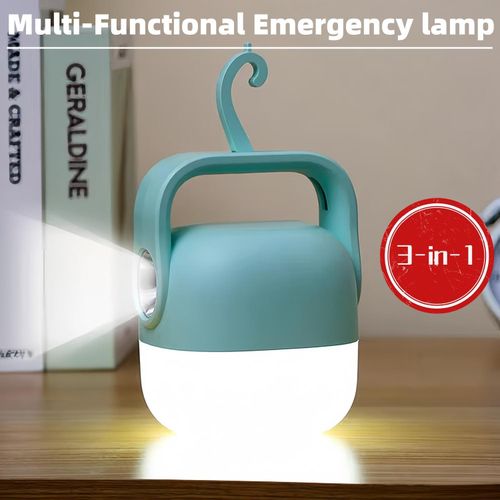 product_image_name-Kamisafe-Rechargeable Multi-Functional Emergency Lamp.3000mAh,Up To 6 Hours.3-in-1,With Hook丨Desk lamp丨Flashlight-1