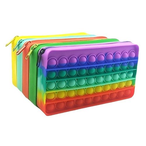 Generic Push Pops Pencil Case Kids Boys Girls Games Push Bubble Up