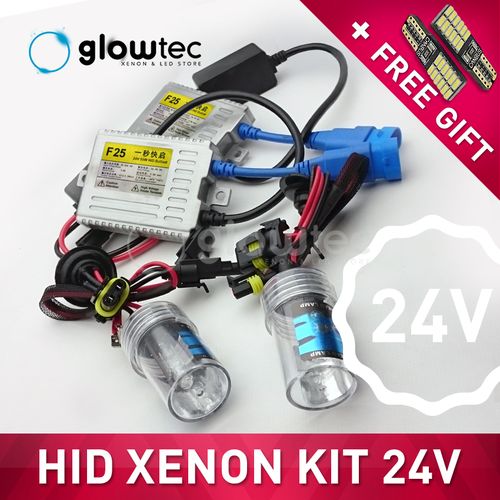 Generic 24v 55w Headlight Hid Xenon Kit Slim Ballast Truck Light H7