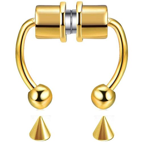 product_image_name-Fashion-Accessories Gold Non-Piercing Nose Ring-4