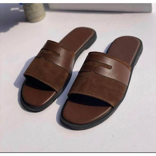 Fashion Stylish Suede Pam Slippers