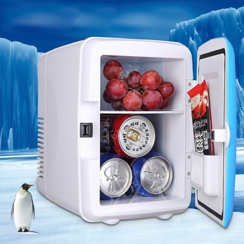 Car Fridge 4L Portable Mini Refrigerator Car Fridge Cool Auto