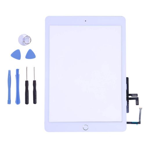 for iPad 9.7 2017 5th Generation Touch Screen Replacement A1822 Digitizer  A1823 Front Panel Glass Repair Parts(with Home Button)(NO LCD,Not Fit for