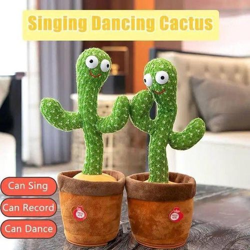 Generic Rechargeable Dancing And Singing Cactus Toy - image 3