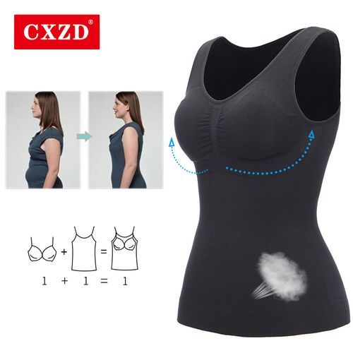 Fashion Slim Up Lift Plus Size Bra Tank Top Women Body Removable