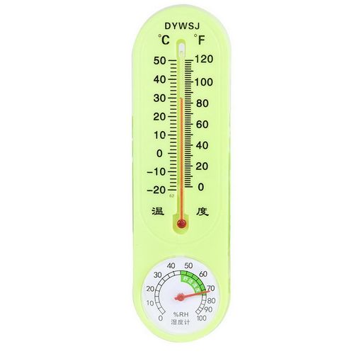 Wall Thermometer Indoor Outdoor Mount Garden Greenhouse Home