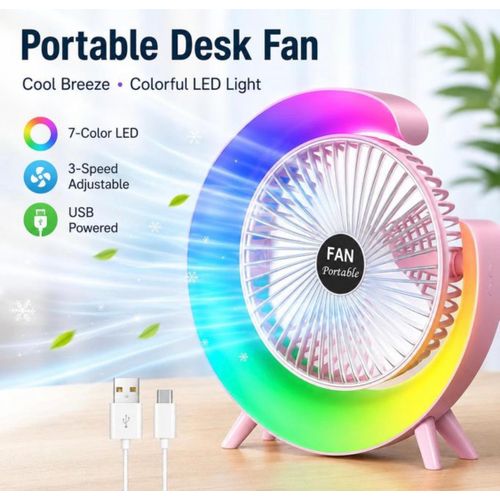 Generic Colorful Desktop Fantasy Fan - image 2