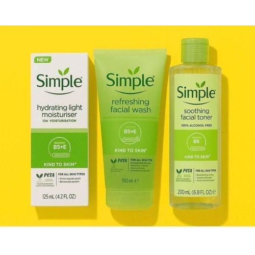 product_image_name-Simple-Hydrating Light Moisturizer, Facial Wash  Soothing X3-1