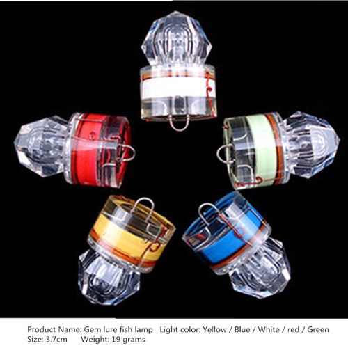 Generic Deep Drop Fishing Light Multi Color Underwater Fish Attracting Indicator  Lure LED Fishing Flash Light Bait Fishing Led Light