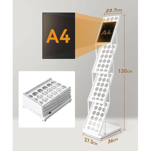 Generic Folding Display Stand for Brochures, Magazines, - image 2