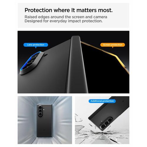 Generic Samsung galaxy Z fold 5 full- Body hinge leather Case - image 3