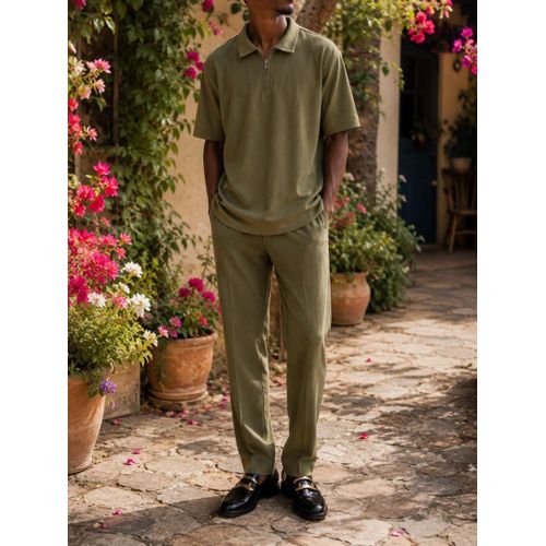 Fashion Stylish Green  Up And Down Wears
