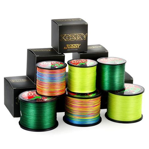 Generic Josby 9 Strands 100/300/500m/1000m X9 Weaves 22lb - 100lb Pe 9  Braided Fishing Line For Sea Saltwater Fishing