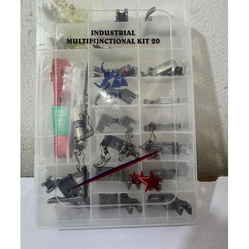 Generic 20-Piece Multifunctional Industrial Sewing Machine Presser Foot Set