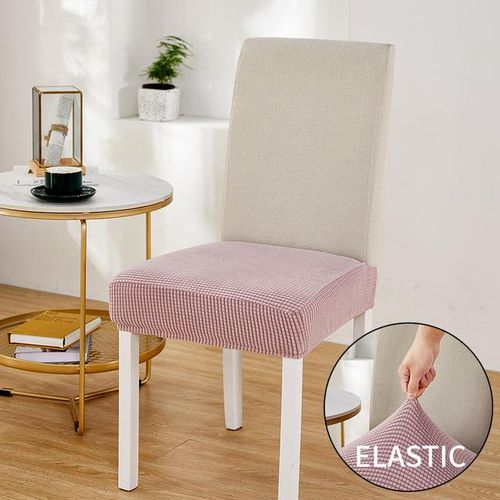 Generic Jacquard Solid Color Seat Cover Elastic Chair Slipcovers For Dining Room Chair Protector Chair Cover Thick Stretch Chair Cover Jumia Nigeria