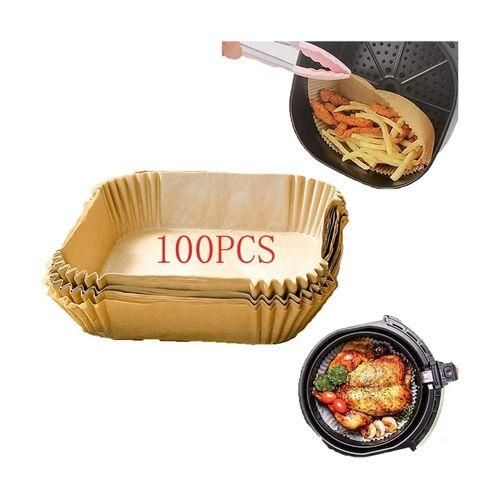 Dropship Air Fryer Liners , 100 Pcs Disposable Paper Liner For