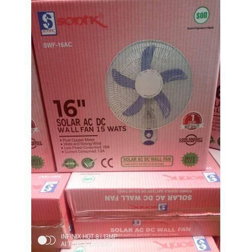 Generic Sonik AC/DC 16 inches WALL Fan
