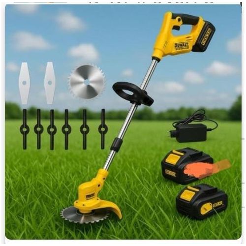 product_image_name-Dewalt-248V cordless brush cutter with two blades-1
