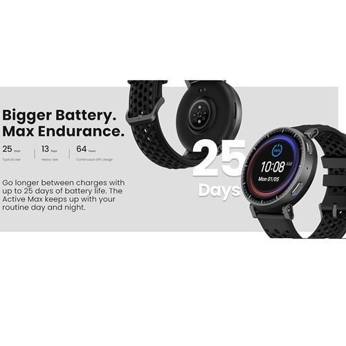Amazfit Active Max smartwatch - Black - image 7