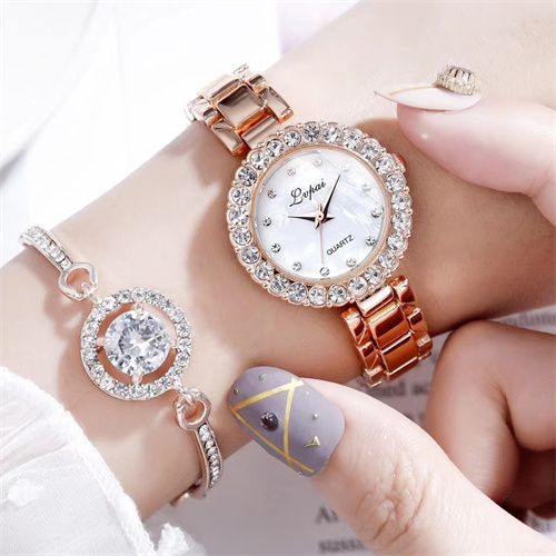 Matching watch discount and bracelet set