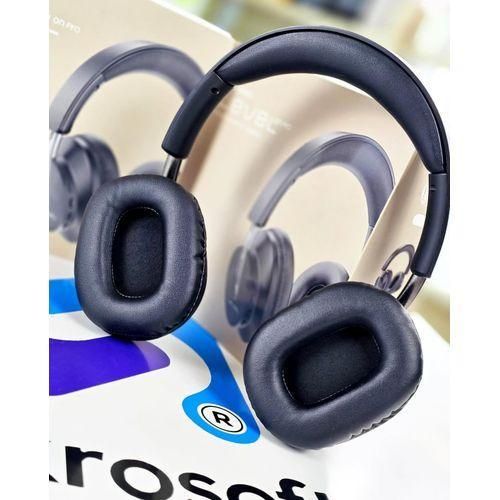 product_image_name-Samsung-Level Headsets - Wireless Over-Ear Noise Cancellation Headphones with Bluetooth 5.3, TF Card Slot, Built-in Mic, USB-C Charging, Comfortable Cushioned Ear Cups, Gaming Headphone - Compatible with Smartphones & Computers, - Modern Headset ( White )-4