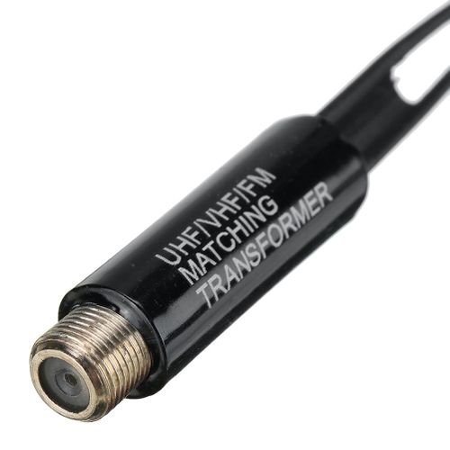 Generic 10 PCS UHF VHF FM 75300 Ohm TV Antenna Adapter Matching Transformer Coaxial Cable