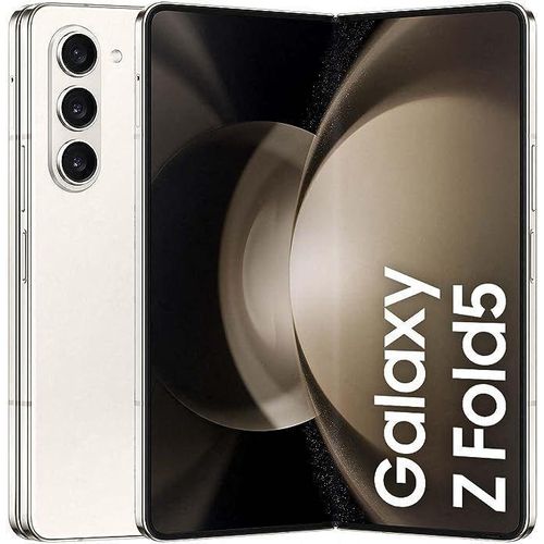 Samsung Galaxy Z Fold 5 5G - 7.6" - 512GB RAM - 12GB ROM - Single Sim + E-Sim - Cream