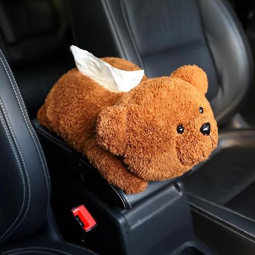 Generic Car Armrest Box Tissue Box Creative Cartoon Cute Tissue