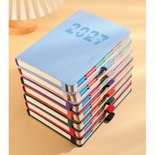 Generic 2027 A5 Executive Daily Planner/ Organiser.  Ribbed Leatherette. Essential Daily Journal