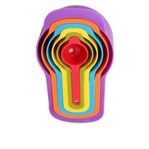 Generic 6 Pieces Kitchen Measuring Cups - Multicolou - image 2