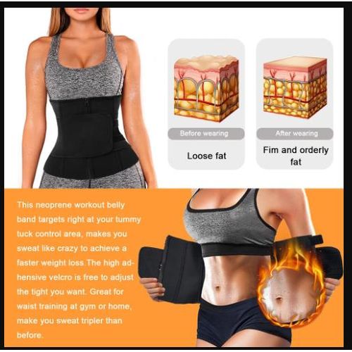 Generic Waist Trainer Corset Belt Trimmer Body Shaper Control Belt - image 6