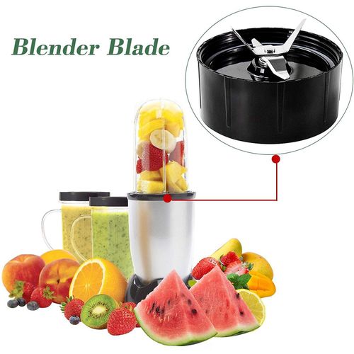 Cross Blade and Flat Blade Replacement Parts Compatible with Magic Bullet  MB1001 250W Blenders 