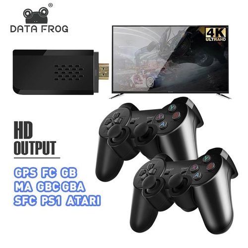 Vídeo Game HDMI Portátil Retro PS1/FC/GBA com 10.000 Jogos - ShopVT