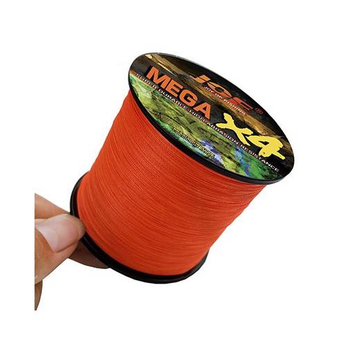 Braided Fishing Line,White Fishing Line,Fishing Wire,Abrasion Resistant  Fishing Line,Durable 4 Standard Powerful PE Multifilament Fish Line for