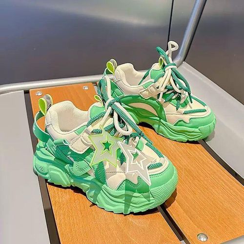 product_image_name-Louise & Co-Luxury unisex green sneakers -1