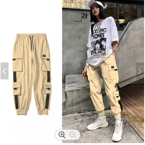 Ladies Everything Quality Joggers - Cargo Pants - Women's Black