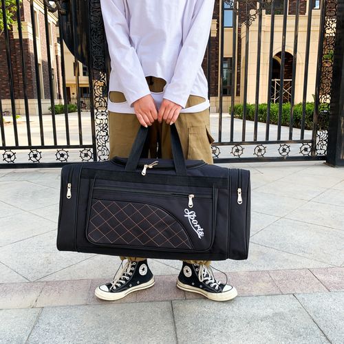 product_image_name-Fashion-Strong Lightweight Foldable Travelling Duffel Bag - Large Capacity Gym Sport Bag-3