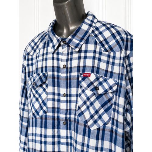 Fashion Wrangler Men's Premium Shirt Long Sleeve - image 4