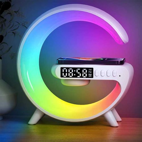 Portable Multifunctional Alarm Clock Bluetooth Speaker